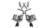 Corsa 2012-2013 Jeep Grand Cherokee 6.4L V8 Black Sport Cat-Back Exhaust