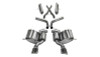 Corsa 2012-2013 Jeep Grand Cherokee 6.4L V8 Polished Sport Cat-Back Exhaust