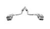 Corsa 2014-2014 Dodge Challenger SRT-8 6.4L V8 Manual Polished Xtreme Cat-Back Exhaust