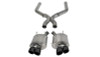 Corsa 2013-2014 Ford Mustang Shelby GT500 5.8L V8 Black Sport Axle-Back + XO Exhaust