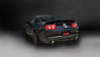 Corsa 2011-2012 Ford Mustang Shelby GT500 5.4L V8 Polished Sport Axle-Back Exhaust