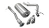 Corsa 2007-2008 Chevrolet Silverado Crew Cab/Short Bed 1500 4.8L V8 Polished Sport Cat-Back Exhaust