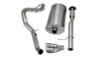 Corsa 2007-2008 Chevrolet Suburban 1500 5.3L V8 Polished Sport Cat-Back Exhaust