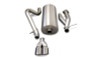 Corsa 2003-2006 Hummer H2 6.0L V8 Polished Sport Cat-Back Exhaust