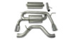 Corsa 2006-2008 Hummer H3 3.5L Polished Sport Cat-Back Exhaust