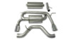 Corsa 2006-2008 Hummer H3 3.5L Polished Sport Cat-Back Exhaust