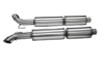 Corsa 2003-06 Dodge Viper 8.3L Polished Sport Cat-Back Exhaust (2.5in Inlet for Use w/ Stock Conv.)