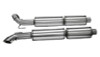 Corsa 2003-06 Dodge Viper 8.3L Polished Sport Cat-Back Exhaust (2.5in Inlet for Use w/ Stock Conv.)