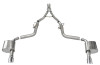 Corsa 15-23 Charger SRT/Hellcat/Redeye 2.75in Valved Catback Dual Rear Exit w/ Single 4.5inPol Tips