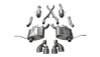 Corsa 2014-2021 Jeep Grand Cherokee Summit Edition Polished 2.5in Dual Rear Exit Cat-Back Exhaust