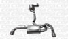 Corsa 2010-2014 Volkswagen GTI Mk6 Polished Touring 3.0in Cat-Back Dual Exit Polished Pro-SeriesTips
