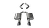 Corsa 2017-2020 Dodge Charger 6.4L/17-19 Dodge Charger 5.7L Black Sport AxleBack Exhaust w/4.5inTips