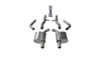 Corsa 2017-2020 Dodge Charger/Chrysler 300 5.7L V8 Xtreme Cat-Back Dual Rear Exit w/o Tips