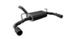 Corsa 2018-2024 Jeep Wrangler JL 2.5in Dual Rear Exit Black Tips Touring Axle-Back Exhaust