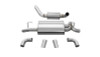Corsa 2018-2024 Jeep Wrangler JL 2.5in Dual Rear Turn Down Exit Touring Axle-Back Exhaust