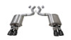 Corsa 2018-2023 Ford Mustang GT Fastback 5.0L 3in Sport Axle-Back Exhaust w/ 4in Black Tips