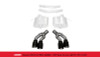 Corsa 2016-2019 Cadillac CTS-V 2.75in Inlet / 4.0in Outlet Black PVD Tip Kit (For Corsa ExhaustOnly)