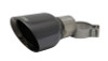 Corsa Single Universal 2.75in Inlet / 4.5in Outlet Black PVD Pro-Series Tip Kit