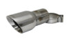 Corsa Single Universal 3.0in Inlet / 4in Outlet Polished Pro-Series Tip Kit