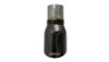 Corsa Single Universal 2.75in Inlet / 4in Outlet Black PVD Pro-Series Tip Kit