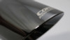 Corsa Single Universal 2.5in Inlet / 3.5in Outlet Black PVD Pro-Series Tip Kit
