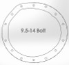aFe Power Pro Series Rear Differential Cover Black w/ Machined Fins 99-13 GM Trucks (GM 9.5-14)