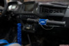 Agency Power Passenger Grab Bar with Lug Wrench Blue Polaris RZR