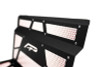 Agency Power 14-18 Polaris RZR XP 1000 / XP Turbo Vented Engine Cover - Matte Black/Red Mesh
