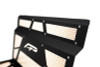 Agency Power 14-18 Polaris RZR XP 1000 / XP Turbo Vented Engine Cover - Matte Black/Orange Mesh