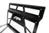 Agency Power 14-18 Polaris RZR XP 1000 / XP Turbo Vented Engine Cover - Gloss Black/White Mesh
