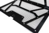 Agency Power 14-18 Polaris RZR XP 1000 / XP Turbo Vented Engine Cover - Gloss Black/Gloss Black Mesh