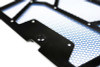 Agency Power 14-18 Polaris RZR XP 1000 / XP Turbo Vented Engine Cover - Gloss Black / Mesh Blue