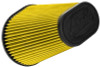 Airaid Universal Air Filter -Cone 6in FLG x 9-1/2x7-1/2in B x 6-3/8x3-3/4inTx 9-1/2in H - Synthaflow