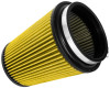 Airaid Universal Air Filter - Cone 5in FLG x 6-1/2in B x 4-3/4in T x 7-9/16in H - Synthaflow