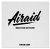 Airaid Universal Air Filter - Cone 6in FLG x 10-3/4x7-3/4in B x 7-1/4x4-3/in T x 9in H - Synthaflow