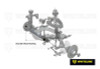 Whiteline 94-99 Skyline R33 GTS RWD /89-93 Skyline R32 GTS RWD 24mm Front Sway Bar Mount Bushing Kit