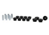 Whiteline Plus 88-00 Honda Civic / 88-9/95 CRX Rear Control Arm - Lower Inner & Outer Bushing Kit