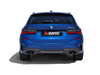 Akrapovic 20-22 BMW M340i (G20, G21) Slip-On Line (Titanium) (Requires BMW Part #18308686640)