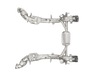 Akrapovic 16-17 Ferrari 488 GTB/488 Spyder Link Pipe Set w/ Cat (SS)