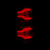 AlphaRex 14-21 Toyota Tundra LUXX LED Taillights Black/Red w/Activ Light/Seq Signal