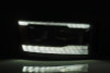 AlphaRex 06-08 Dodge Ram 1500HD PRO-Series Projector Headlights Plank Style Black w/Seq Signal/DRL