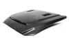 Anderson Composites 15-17 Ford Mustang (Excl. GT350/GT350R) Super Snake Double Sided Hood