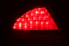 ANZO 2000-2005 Mercedes Benz S Class W220 LED Taillights Red/Clear