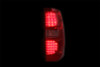 ANZO 2007-2013 Chevrolet Avalanche LED Taillights Red/Clear