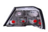 ANZO 1986-1995 Mercedes Benz E Class W124 Taillights Red/Clear