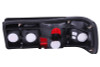 ANZO 1986-1991 Mercedes Benz S Class W126 Taillights Red/Clear