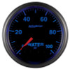 AutoMeter Gauge Water Press 2-1/16in. 100PSI Stepper Motor W/Peak & Warn Elite
