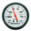AutoMeter Gauge Vac/Boost 2-5/8in. 30Inhg-20PSI Mechanical Phantom