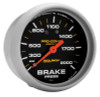 AutoMeter Gauge Brake Press 2-5/8in. 2000PSI Liquid Filled Mech Pro-Comp