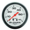 AutoMeter Gauge Boost 2-5/8in. 60PSI Mechanical Phantom